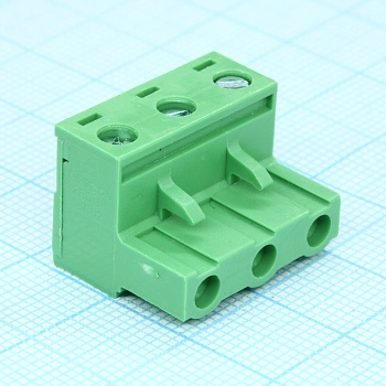 2EDGK-7.62-03P-14-00A(H) - Разъемный клеммный блок, 3 контакта. Серия 2EDGK-7.62