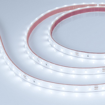 Лента герметичная RTW-PS-A60-10mm 24V White6000 (4.8 W/m, IP67, 2835, 50m) 024562(2) - Светодиодная лента (монтажная бобина 50м) RTW-PS-A60, герметичная (PS-силиконовая экструзия). Светодиоды 2835, 60 шт/м (3000 шт на 50 м), белая плата, ширина 10 мм, ско