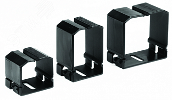 Кабельные кольца CL пластиковые 40x40, 6 шт. черные R5ITCL4040