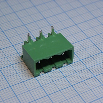 2EDGRC-5.08-03P-14-00A(H) - Разъемный клеммный блок на плату, 3 контактов. Серия 2EDGRC-5.08
