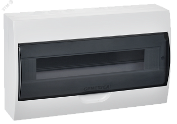 Бокс ЩРН-П-18 мод. навесной пластик IP41 GENERICA MKP12-N-18-41-G