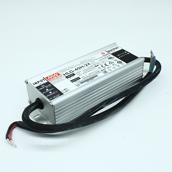 HLG-40H-24 - AC/DC драйвер электропитания светодиодов, 40.08Вт