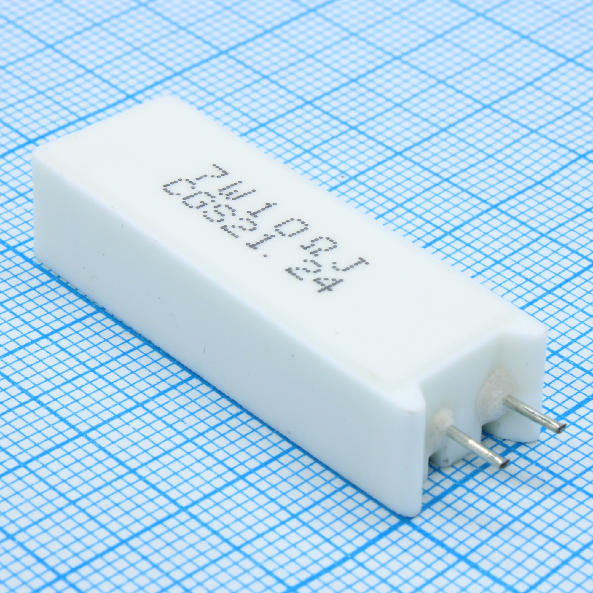 SQMW710RJ - Резистор проволочный постоянный 7Вт 10Ом ±5% ±300ppm/°C керамический радиальный коробка/россыпь
