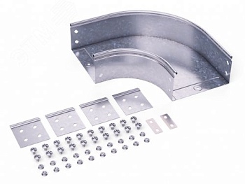 Угол CPO 90 горизонтальный 90 градусов 150х80 в комплекте с крепежными элементами и соединительными пластинами 36023KHDZ