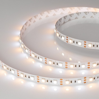 Лента RT-B60-12mm 12V White-MIX (14.4 W/m, IP20, 5060, 5m) 011093(2) - Светодиодная лента RT-B60, открытая. Светодиоды 5060, 60 шт/м (300 шт на 5 м), белая плата, ширина 12 мм, скотч 3M. Цвет MIX БЕЛЫЙ 6000 K + ТЁПЛЫЙ 2700 K, цветопередача CRI>85, угол 12