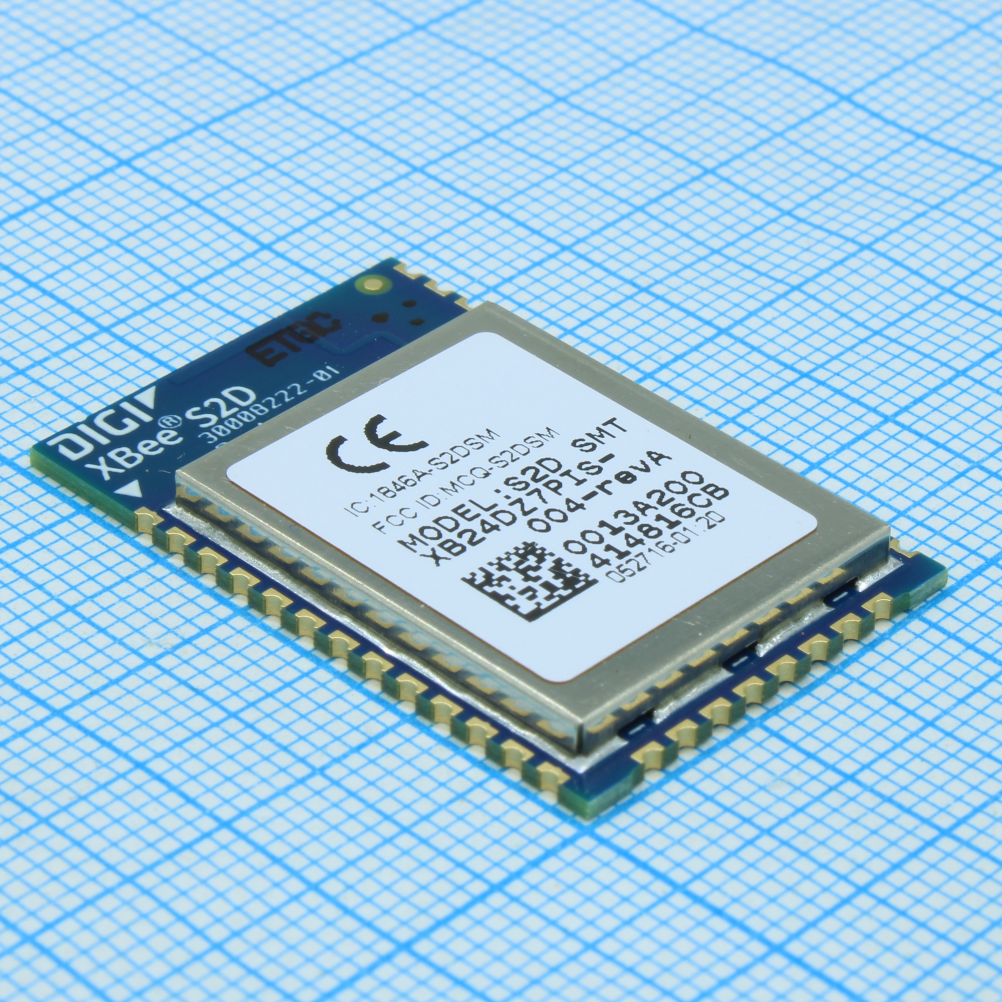 XB24DZ7PIS-004 - Модуль ZigBee (802.15.4) XBee S2D SMT PCB