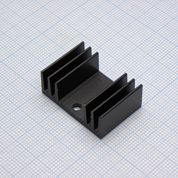 SK09-20/SA220 - Радиатор для корпусов TO220, 29x11.5x20мм, тепловое сопротивление 15К/Вт