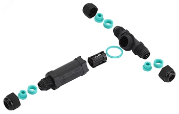 NO-224-20 Коннектор кабельный T-образный IP68 3-Pin (4/48/2016) Б0043938