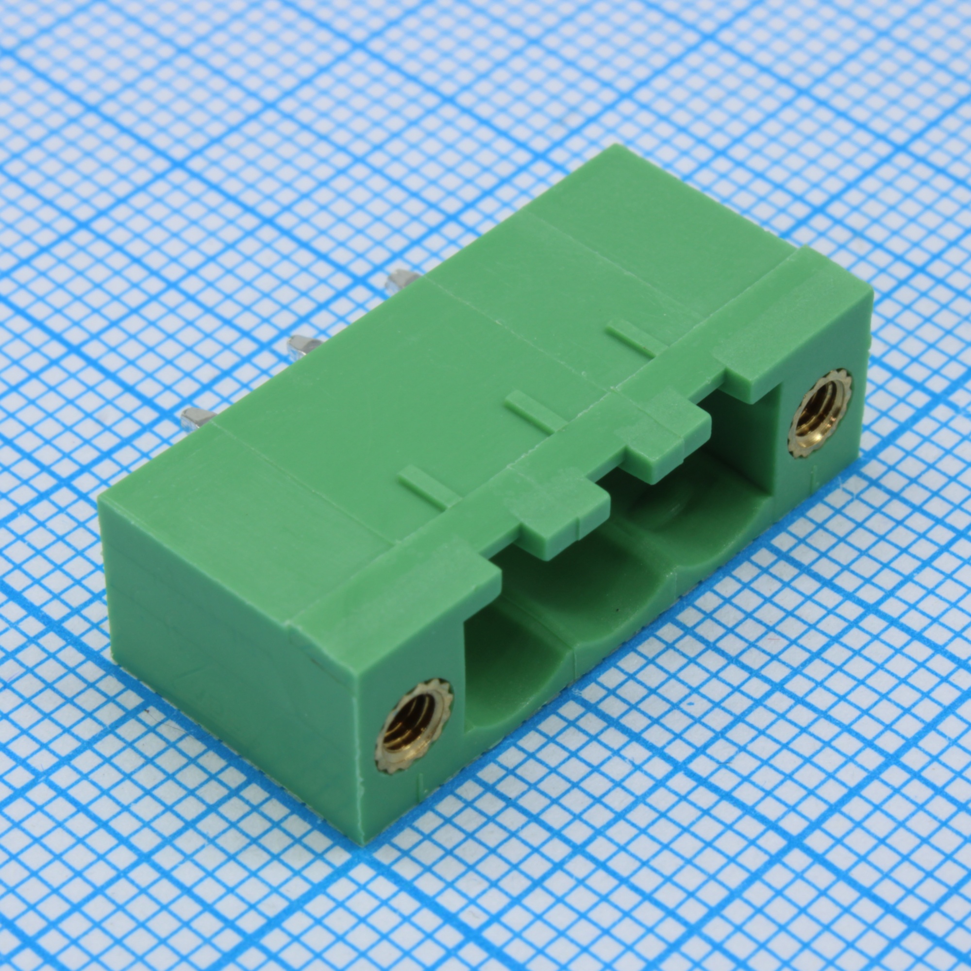 2EDGVM-5.08-03P-14-00A(H) - Разъемный клеммный блок на плату, 3 контакта. Серия 2EDGVM-5.08
