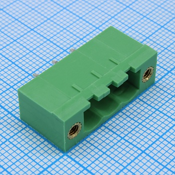 2EDGVM-5.08-03P-14-00A(H) - Разъемный клеммный блок на плату, 3 контакта. Серия 2EDGVM-5.08