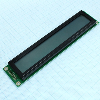 WH2002L-YGH-CT# - ЖКИ знакосинтезирующий 20 x 2, STN Серый Позитивный/прозрачно-отражающий светодиодная подсветка желто-зеленая размеры 180x40 мм, видимая область 149x23 мм, -20...70, контактные площадки 2 ряда слева 16 выводов