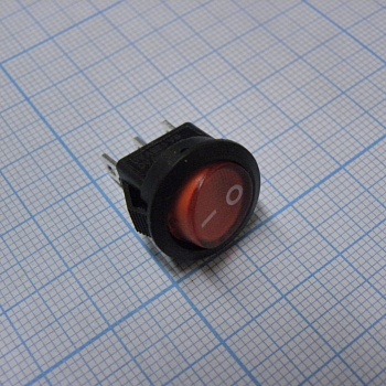 SWSMRS-102-2-C3-R/B - переключатель клавишный