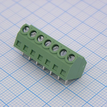 DG381S-3.81-07P-14-00A(H) - Винтовой клеммный блок. Серия DG381S-3.81