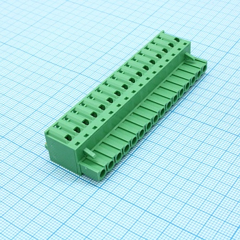 2EDGKD-5.0-16P-14-00A(H) - Разъемный клеммный блок, 16 контактов. Серия 2EDGKD-5.0