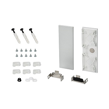 Заглушка S2-WALL-X2-H128 Silver 021232 - Заглушки для профиля S2-WALL-X2-H128. В комплекте 2шт. Цена за 1 комплект.