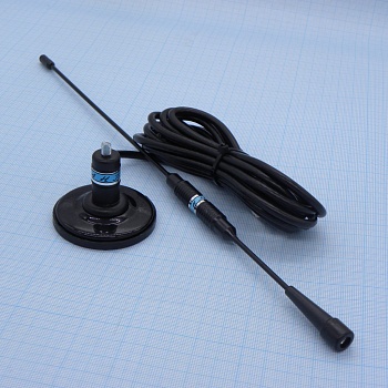 ANT GSM ANTEY 904 FME - GSM 900/1800; 50Ом; 5,5 дБ; КСВ 1,9:1; магнитная база 65мм; длина кабеля 2м; ветровая нагрузка: 200км/ч; FME-F-разъем