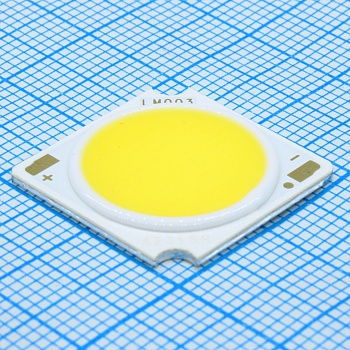 HL-LM003H384W-20B10C12(Ra4) (5000K) - 32-43W COB/ 5000K/ 36v/ 4010Lm @ 1000mA (111Lm/W)/ Ifmax=1200mA/ CRI=90/ 19x19x1,6mm/ 120°
