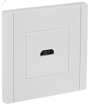 FORTE&PIANO Розетка HDMI FP240 белый IEK FP-H10-K01