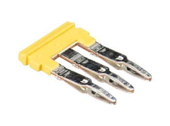 Соед. мостик IVB WKMF 2,5-3 - Соединительная перемычка, для установки в зажимную клетку, изолированный, 3 полюса, для клемм: WKMF 2,5/15