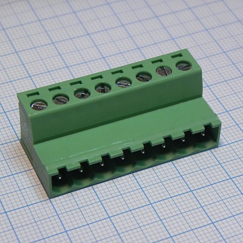2EDGKR-5.08-08P-14-00A(H) - Блок клеммный соединительный. Серия 2EDGKR-5.08 8 контактов