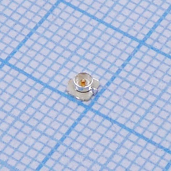 U.FL-R-SMT-1(80) - Разъем РЧ / Коаксиальный, UFL Коаксиальный, Прямое Гнездо, Вертикальный Поверхностный Монтаж, 50 Ом