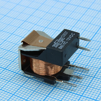 861-1C 12VDC - Реле автомобильное пайка в плату. Упр.: 12VDC, Потр. мощн.: 1.1W. Комм.: NC/NO 10A/15A 14VDC, конт.: 1 перекидной, размер (LxWxH) мм: 15.0 х 13.2 х 17.8. Открытый корпус.