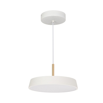 Светильник SP-ELEGANT-R300-17W Warm3000 (WH, 120 deg, 230V) 033914(1) - Подвесной светильник. Мощность 17 Вт, св. поток 1258 лм, 74 лм/Вт, теплый 3000 K, CRI>80, угол 120°, напряжение питания 230 В. Белый круглый корпус из стали, экран PMMA, степень защит