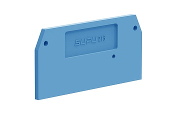 Торцевая крышка 215122 - Торцевая крышка для клемм TA1.5, цвет: оранжевый