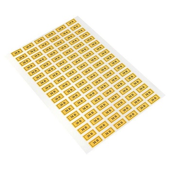 Наклейка "36В" 10х15мм an-2-04