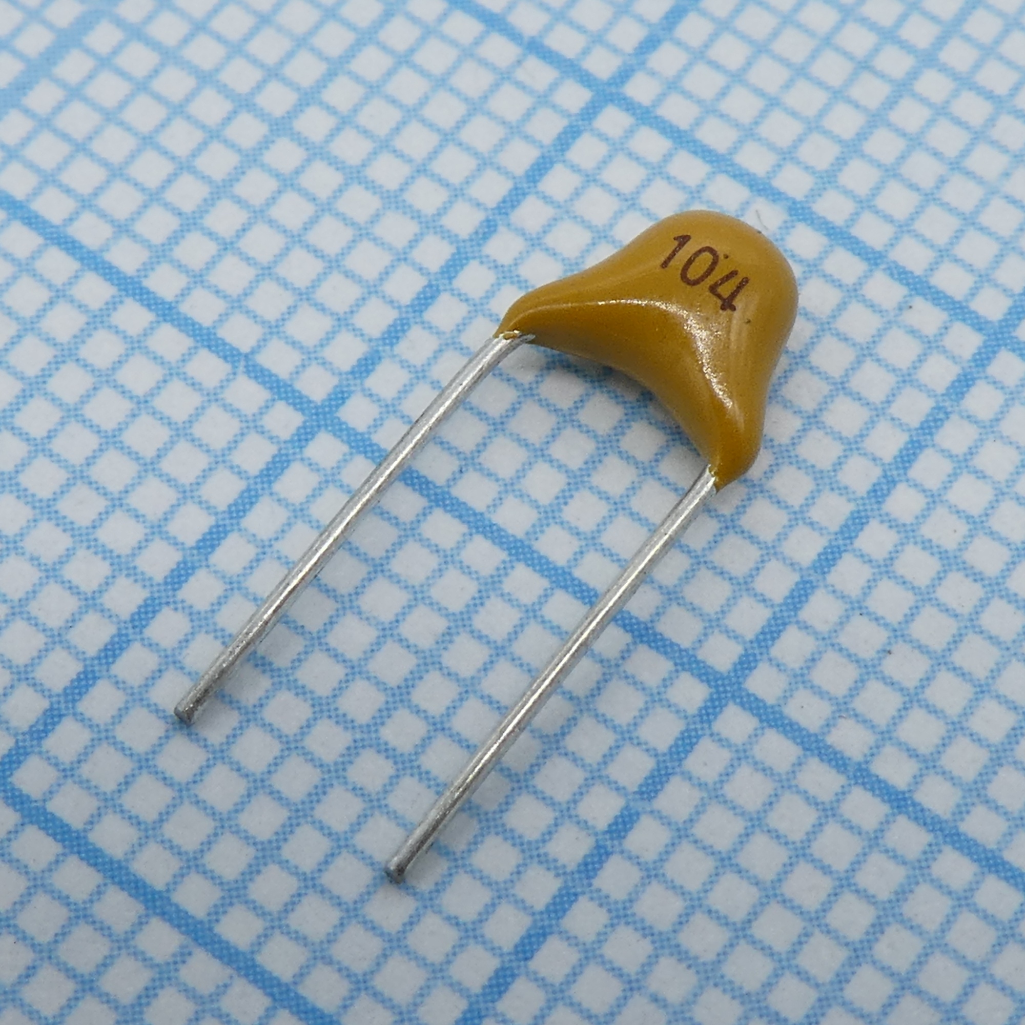 TS170R1H104KSBBB0R - Конденсатор керамический многослойный 0.1мкФ 50В X7R ±10% радиальный 5.08мм 125°C россыпь