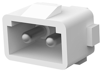 350539-1 - Соединитель питания 2 контакт(-ов) 5.08мм луженый прямой монтаж в отверстие 2 терминала(-ов) 1 порт(-ов) пакет