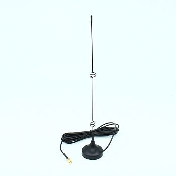ANT GSM/3G BY-3G-06-2 SMA-M 3M - Внешняя антенна GSM 900/1800/2100МГц, кабель с SMA-M разъемом, длина 3м., 290х45мм, 5dBi, крепление магнит