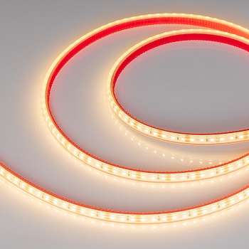 Лента герметичная RTW-PFS-A120-11mm 12V Warm3000 (9.6 W/m, IP68, 2835, 5m) 033901 - Светодиодная лента RTW-PFS-A120, герметичная IP687 (PFS-полная силиконовая экструзия). Светодиоды 2835, 120 шт/м (600 шт на 5 м), белая плата, ширина 11 мм, скотч 3M. Цвет