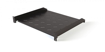 Полка угловая TAL3-1U-250-RAL9005 с перфорацией 19дюйм 1U ширина 440мм глубина 250мм черн. (RAL 9005) 431067