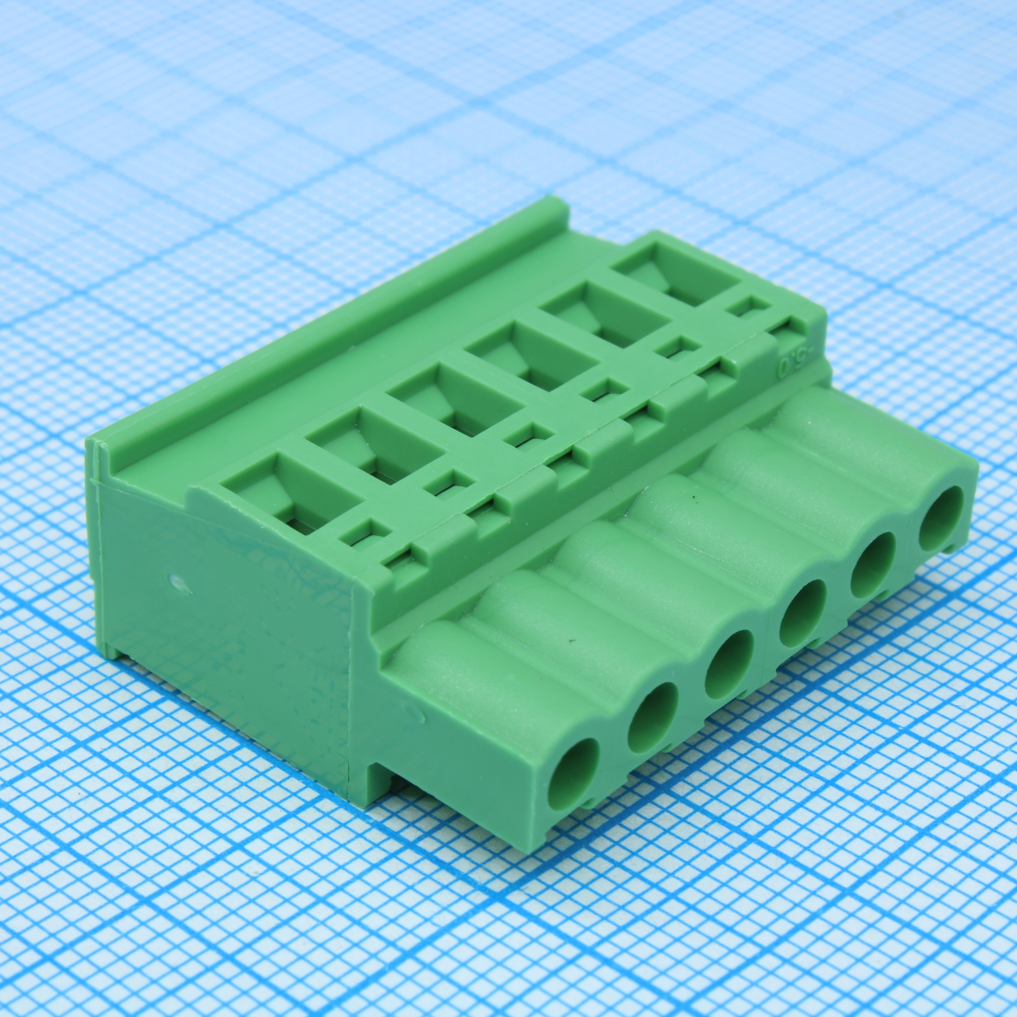 2EDGKB-5.0-06P-14-00A(H) - Разъемный клеммный блок, 6 контактов. Серия 2EDGKB-5.0