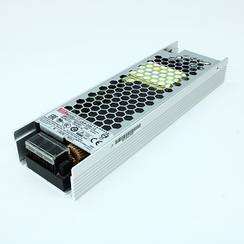 UHP-200-12 - AC-DC, 200.4Вт, вход 90…264В AC, 47…63Гц, выход 12В/16.7A, ККМ, рег. вых 11.4…12.6В, изоляция 3750В AC, в кожухе 194х55х26мм, -30…+70°С