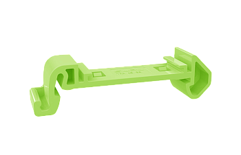Переходник на рейку TPA NS 35-GN - Переходник на рейку DIN 35, для блоков TPA2.5…, TPA6/2.5…, цвет: зеленый
