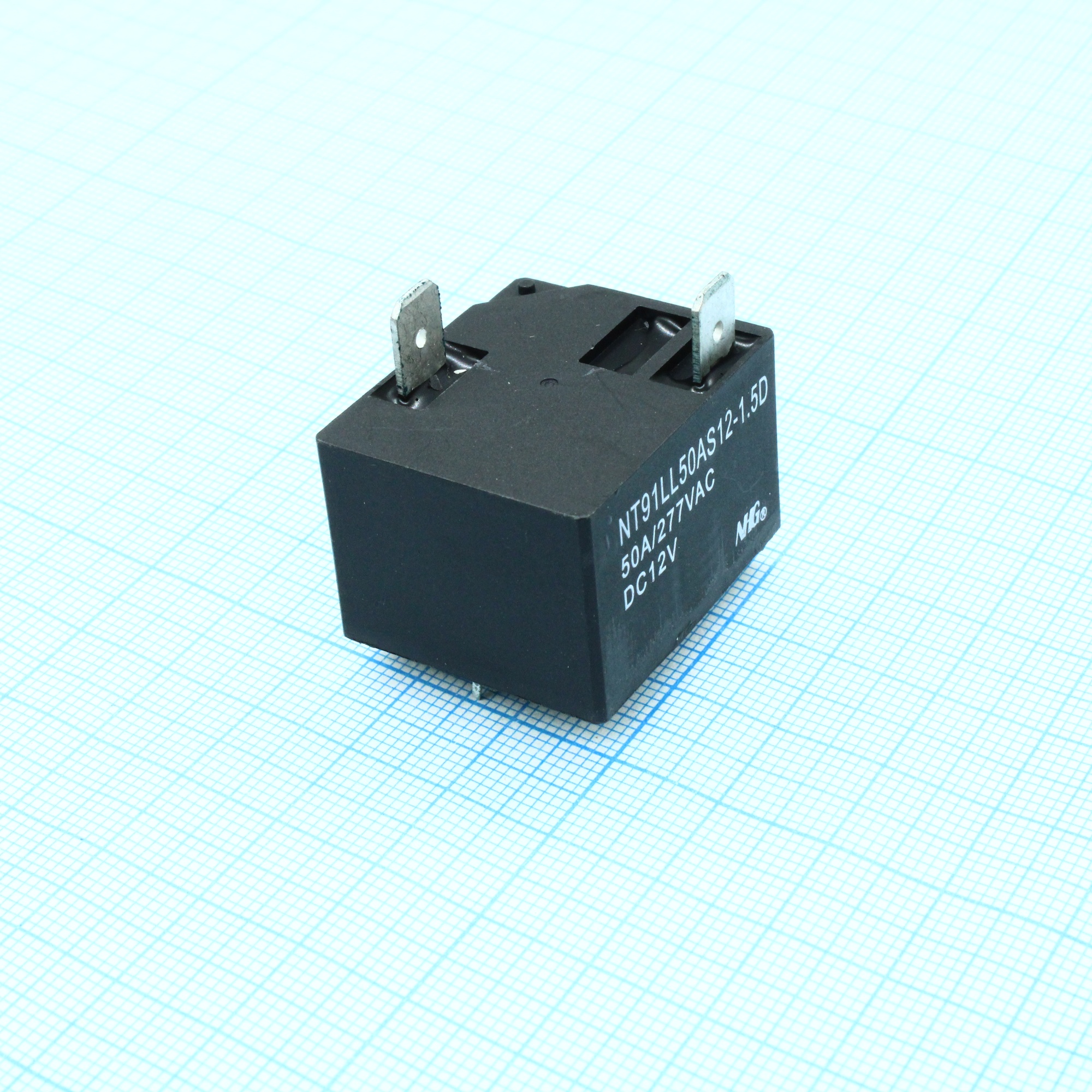 NT91L-L-50-A-S-12-1.5-D - Реле силовое, 50А одна контактная группа-на замыкание катушка 12В 1.5Вт