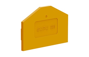 Торцевая крышка 225162 - Торцевая крышка для клемм TA2.5-...-2, цвет: оранжевый