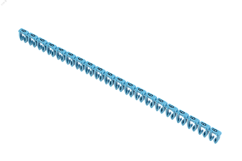 Маркер открытого типа KE 4-6мм2 символ "6" (500шт/упак) IEK UMK-KE3-6