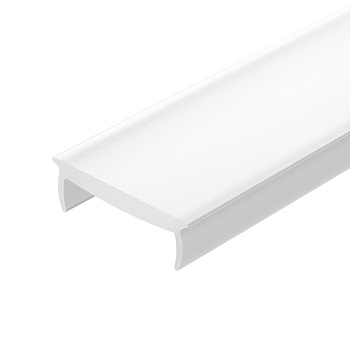 Экран MAT-L-10000 матовый для PDS, MIC 036118 - -L- Матовый фигурный экран класса ЭКСТРА для профилей PDS, MIC. Материал PC (поликарбонат), светопропускание до 61%. Увеличенная толщина экрана хорошо "размывает" точки светодиодов. Сплошная линия света при 