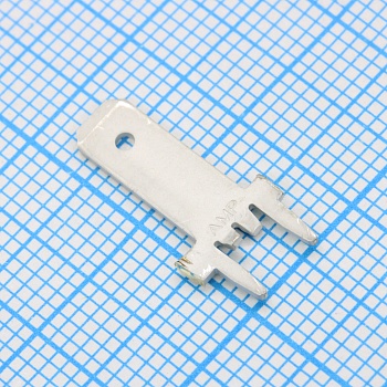 1217124-1 - Контакт на печатную плату со сквозным обжимным зажимом