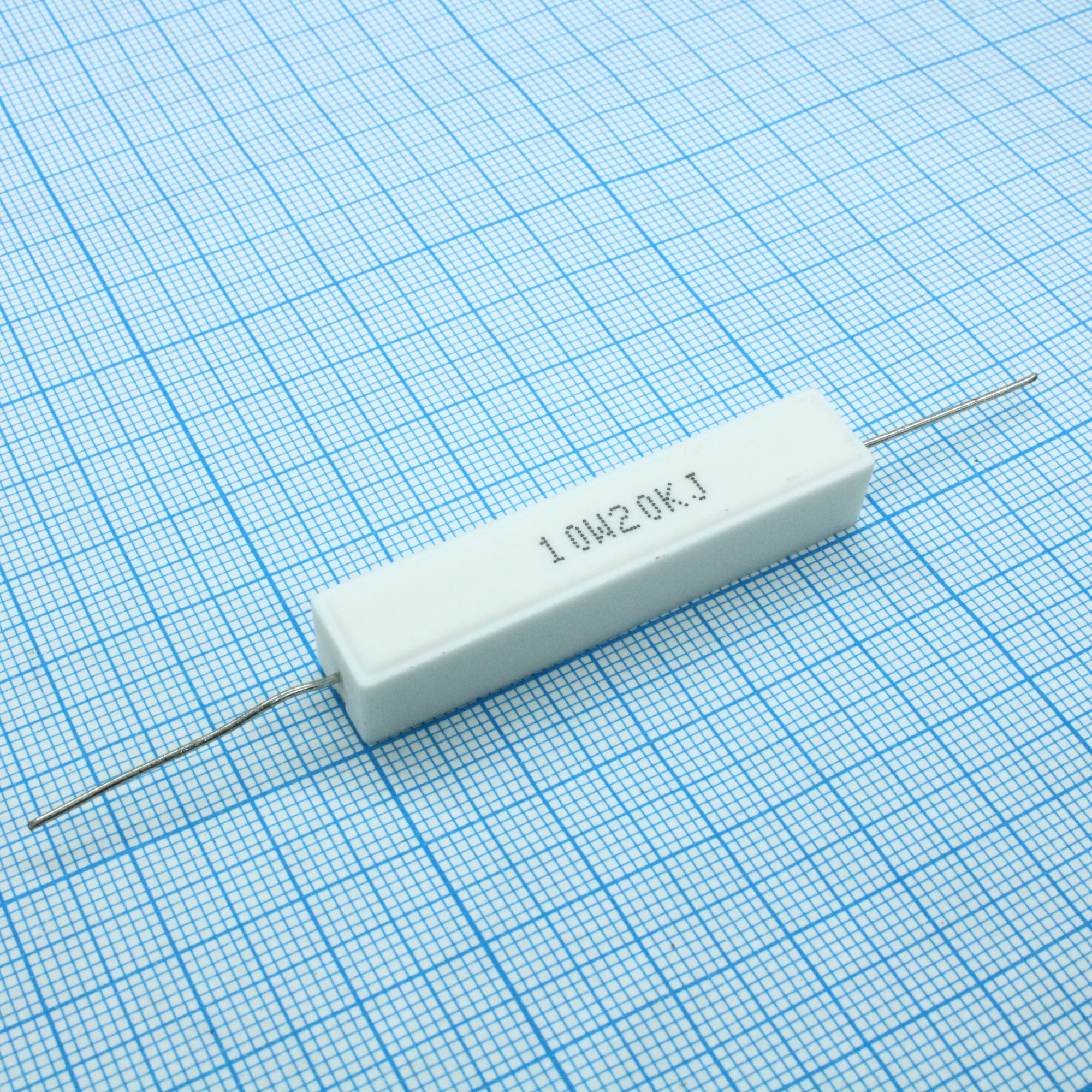 L-KLS6-SQP-10W-20KRJ - Резистор аксиальный цементный 10Вт 20кОм ±5%