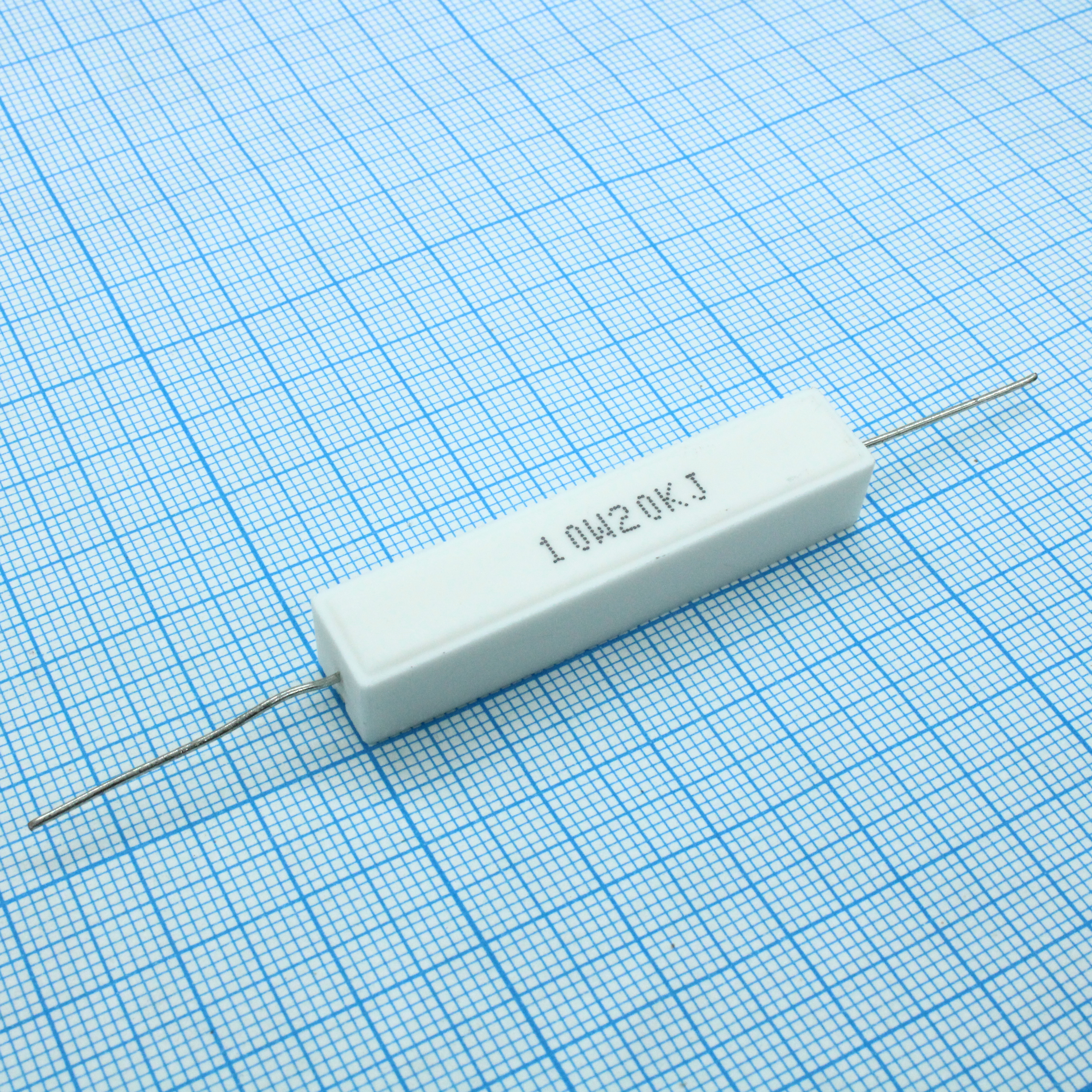 L-KLS6-SQP-10W-20KRJ - Резистор аксиальный цементный 10Вт 20кОм ±5%