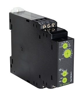 Реле времени flare TIME M4-2 - Многофункциональное многодиапазонное реле времени, входное напряжение: 20.4 … 264 V AC/DC, 4 временных функции, настраиваемый интервал времени: 0.1 с … 1200 ч, 2 переключающих контакта, коммутируемый ток: 5А, установка на DI