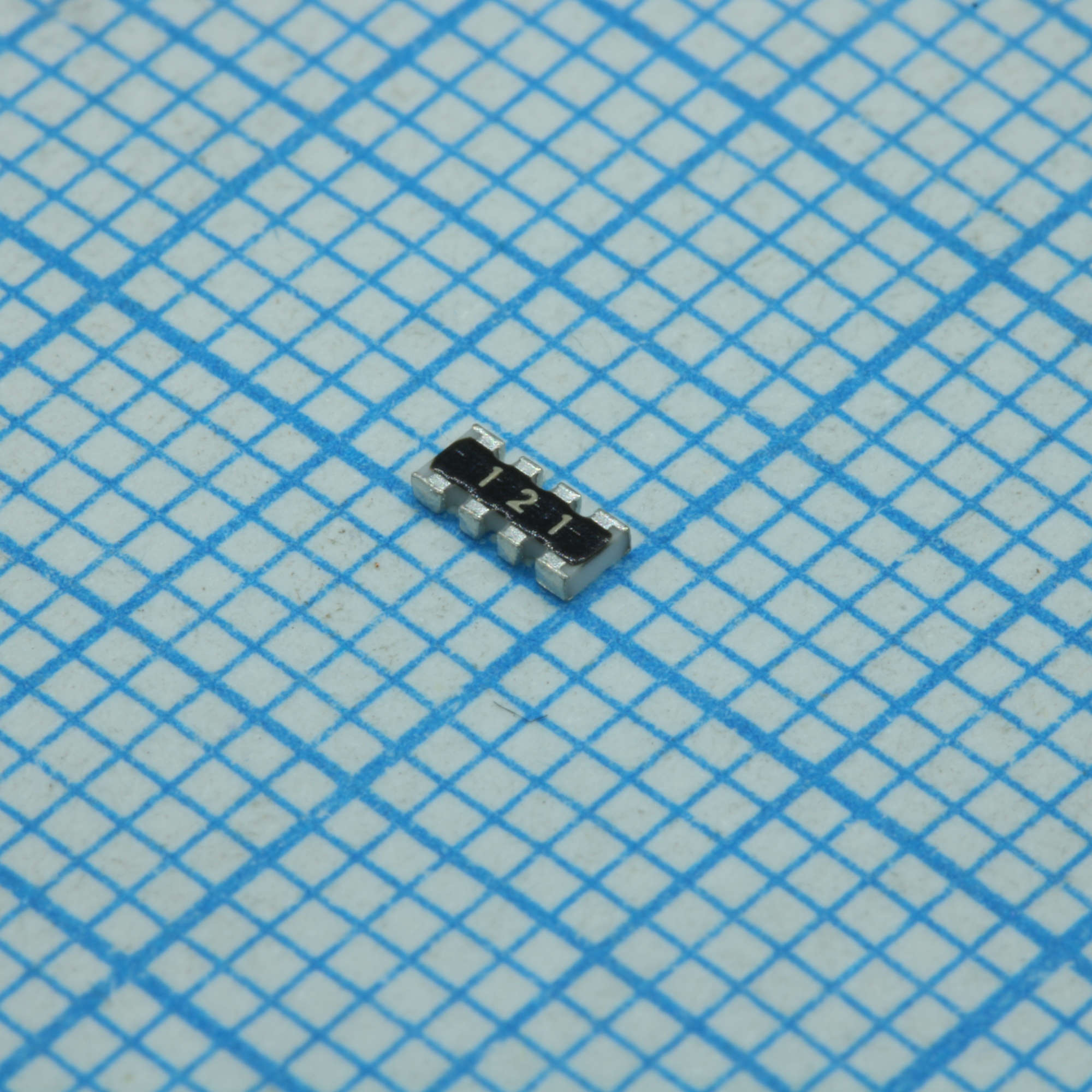 RA034A121JT - Резисторная сборка SMD 1206 4 резисторов по 120Ом 5%