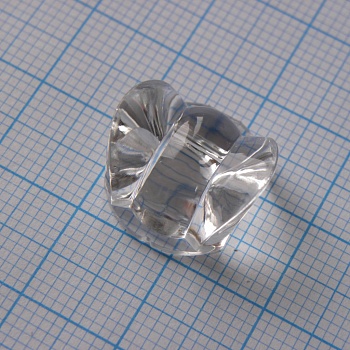 C12763_FLARE-MINI-A - Линза d=16мм, овальная диаграмма 100°х20°