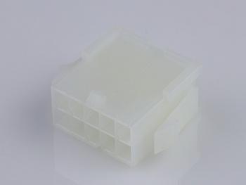 39012101 - Кожух разъема  PL 10 контакт(ов) 4.2мм обжим монтаж на панель пакет