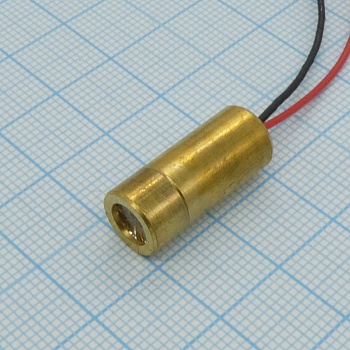 LM9R-cross-3V - Лазерный модуль 9мм, крест красный, 3В 650нм 5мВт