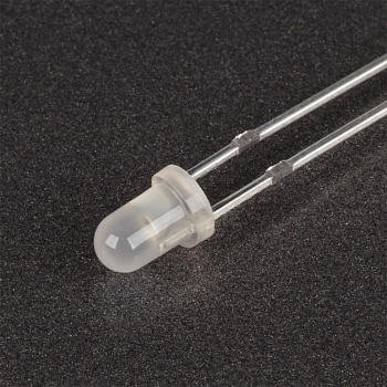 Светодиод ARL-3014WW-B 015186 - Поставка под заказ от 5000 шт. Выводной круглый светодиод, d=3 мм, матовая белая линза. Цвет свечения белый (6000-8000 К), мигающий. Угол излучения 40-45°. Сила света Iv=1000-1200 мкд при IF=20 мА. VF(V)=3-3.5 В. Частота ми